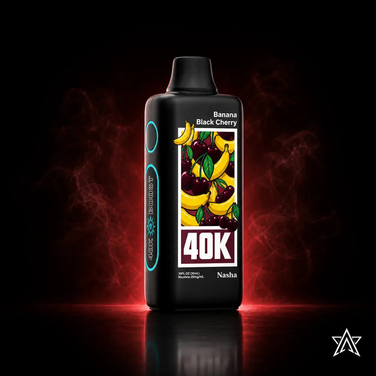 Nasha 40K - Banana Black Cherry Disposable Vape product image at All Star Vape