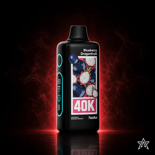 Nasha 40K - Blueberry Dragonfruit Disposable Vape