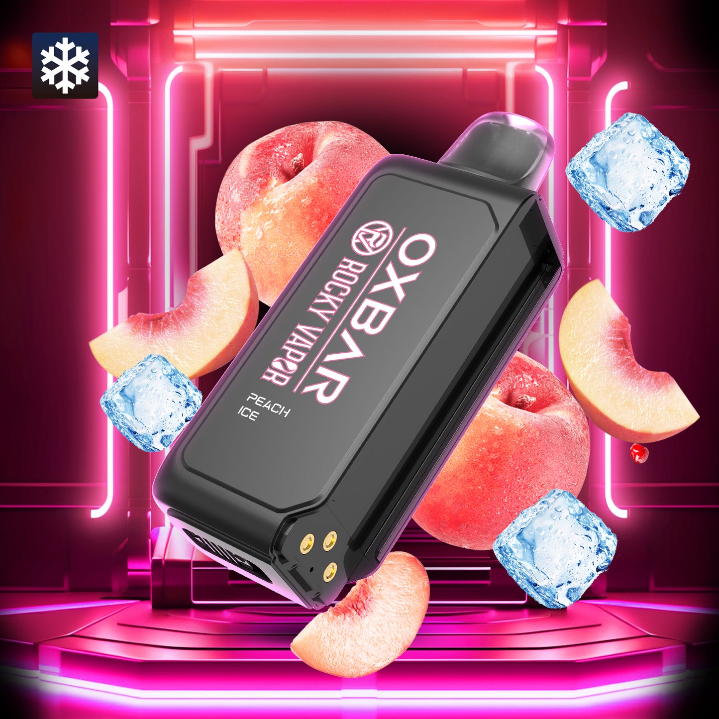 Svopp Rocky Vapor Oxbar - Peach Ice