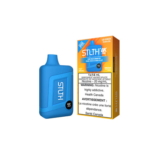 STLTH 8K PRO BLUE RAZZ LEMON ICE