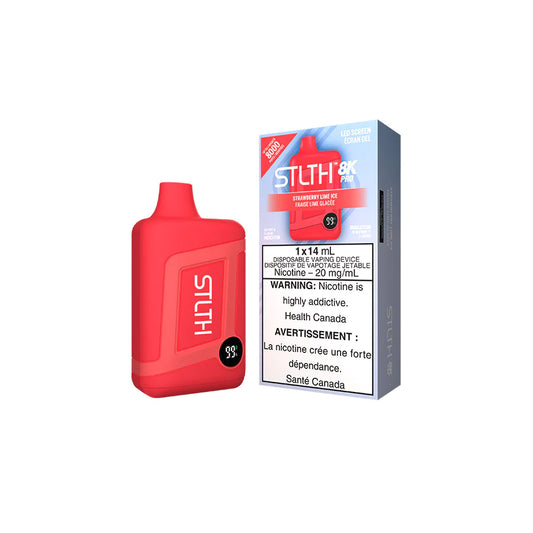 STLTH 8K PRO STRAWBERRY LIME ICE