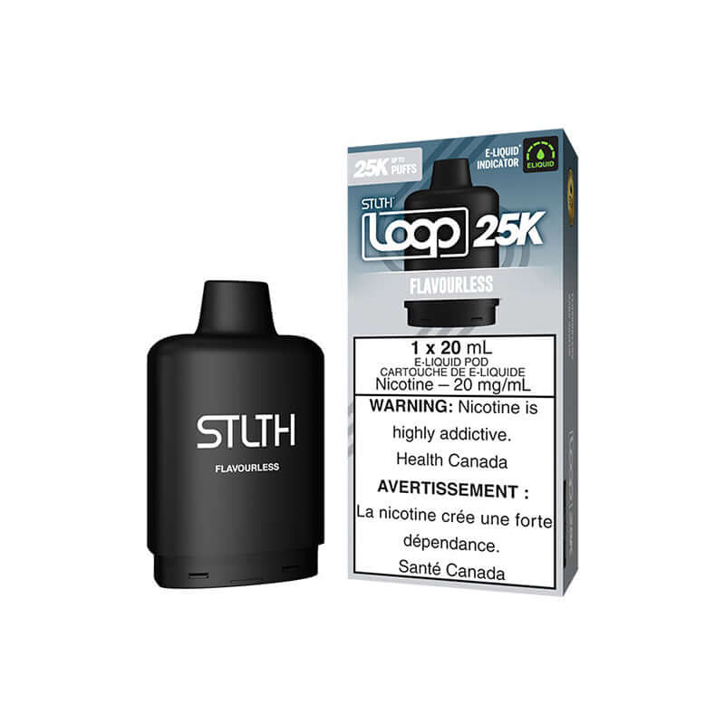 STLTH LOOP 25K POD - FLAVOURLESS Closed Pod