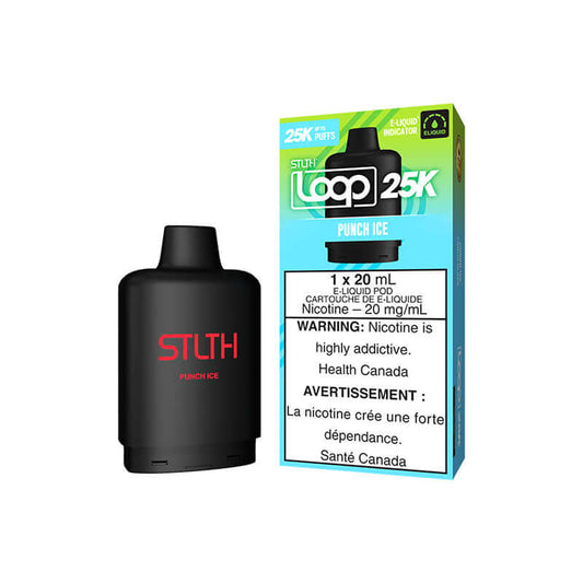 STLTH LOOP 25K POD - PUNCH ICE Closed Pod