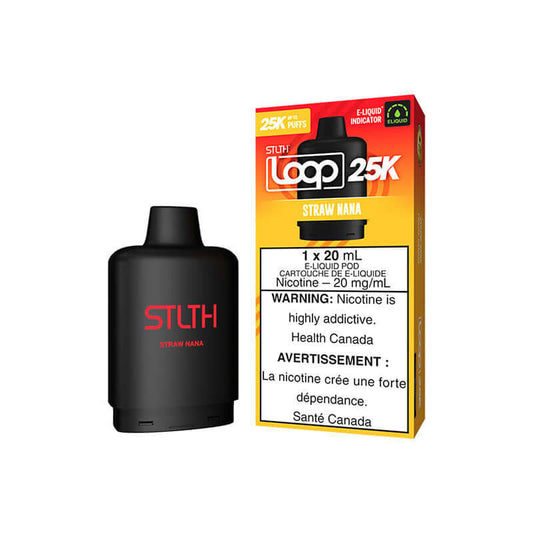 STLTH LOOP 25K POD - STRAW NANA Closed Pod
