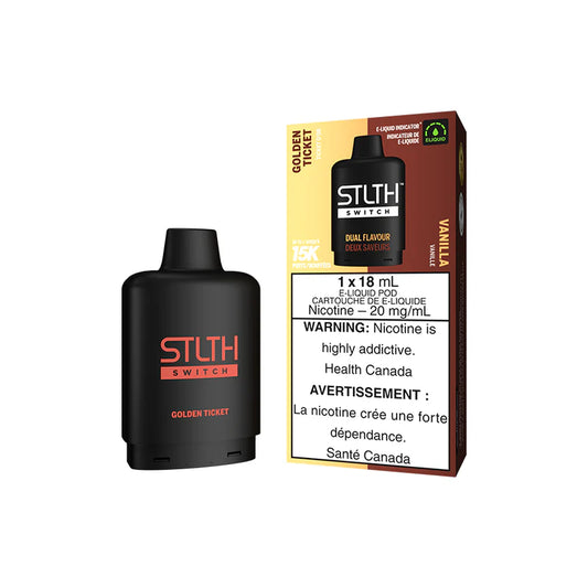 STLTH SWITCH POD PACK - GOLDEN TICKET AND VANILLA