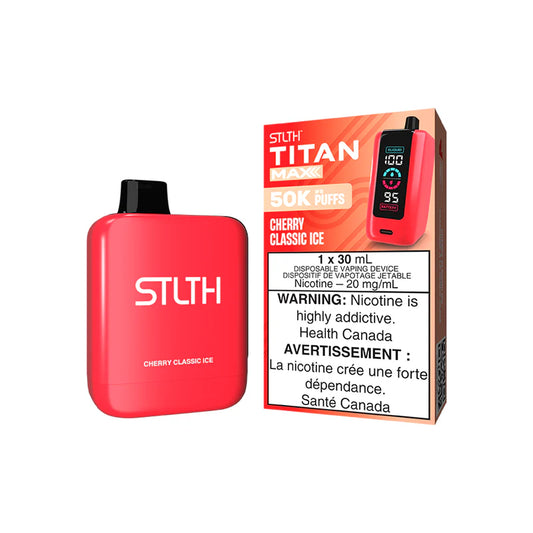 STLTH TITAN MAX - CHERRY CLASSIC ICE