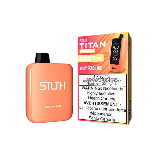 STLTH TITAN MAX - JUICY PEACH ICE