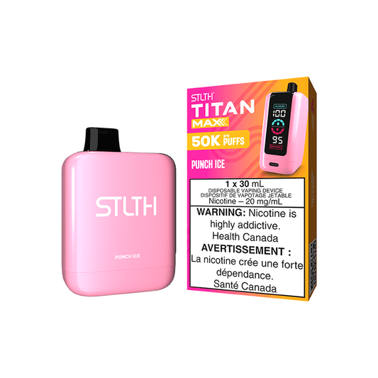 STLTH TITAN MAX - PUNCH ICE Disposable Vape