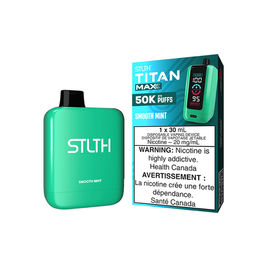 STLTH TITAN MAX - SMOOTH MINT Disposable Vape