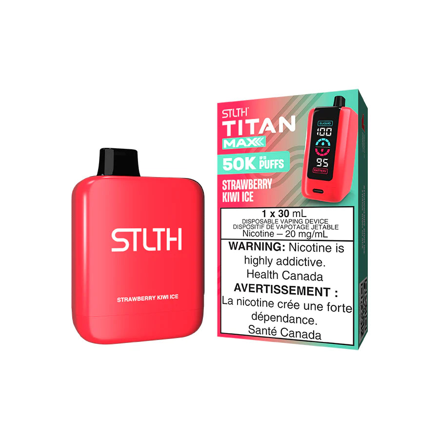 STLTH TITAN MAX - STRAWBERRY KIWI ICE