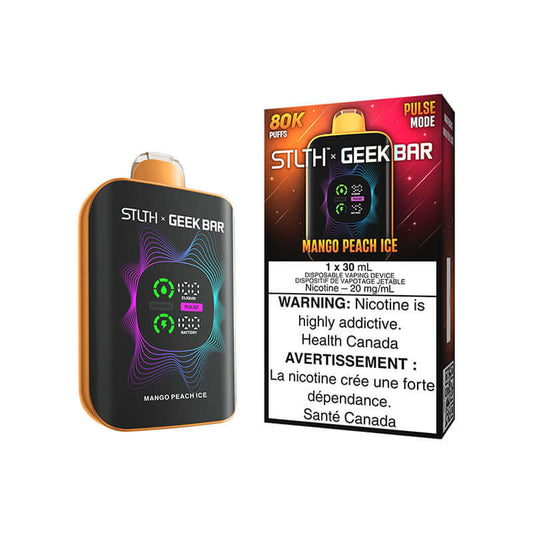 STLTH X GEEK BAR 80K - MANGO PEACH ICE Disposable Vape