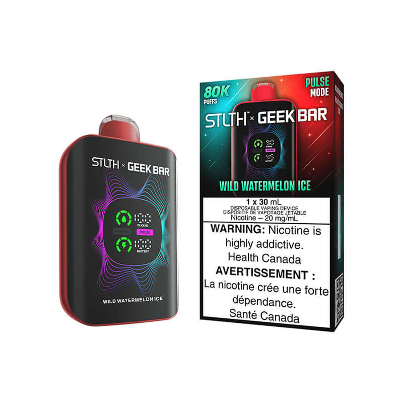 STLTH X GEEK BAR 80K - WILD WATERMELON ICE Disposable Vape