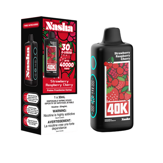 Nasha 40K -Strawberry Raspberry Cherry