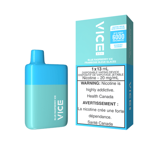 VICE BOX BLUE RASPBERRY ICE Disposable Vape