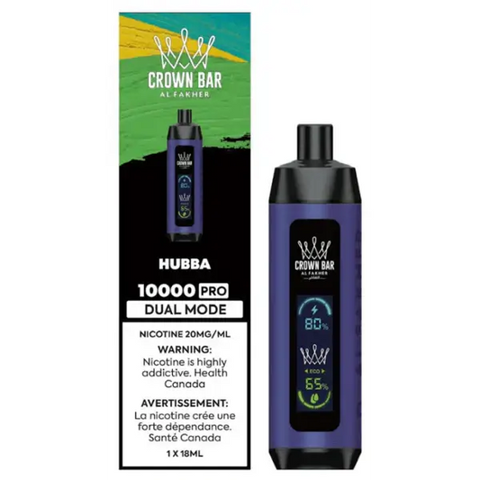 AL FAKHER Crown Bar 10K - Blueberry Ice Disposable Vape