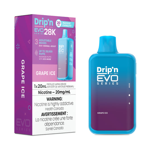 Drip'n by Envi EVO Series 28K Grape Ice