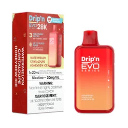 Drip'n by Envi EVO Series 28K Watermelon Cantaloupe Honeydew lce