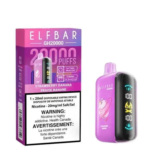 Elf Bar GH20k - Strawberry Banana Disposable Vape