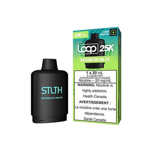 STLTH LOOP 25K POD - WATERMELON LIME ICE