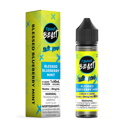 Flavour Beast E-Liquid Blessed Blueberry Mint 60mL product image at All Star Vape