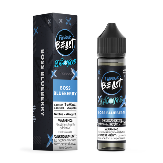 Flavour Beast E-Liquid Boss Blueberry 60mL product image at All Star Vape