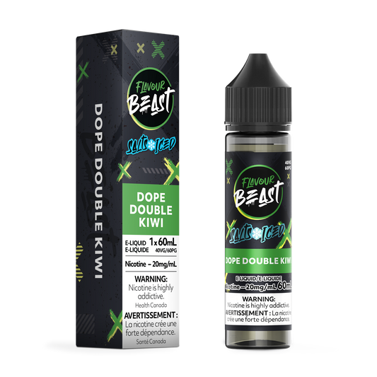Flavour Beast E-Liquid Dope Double Kiwi 60mL product image at All Star Vape