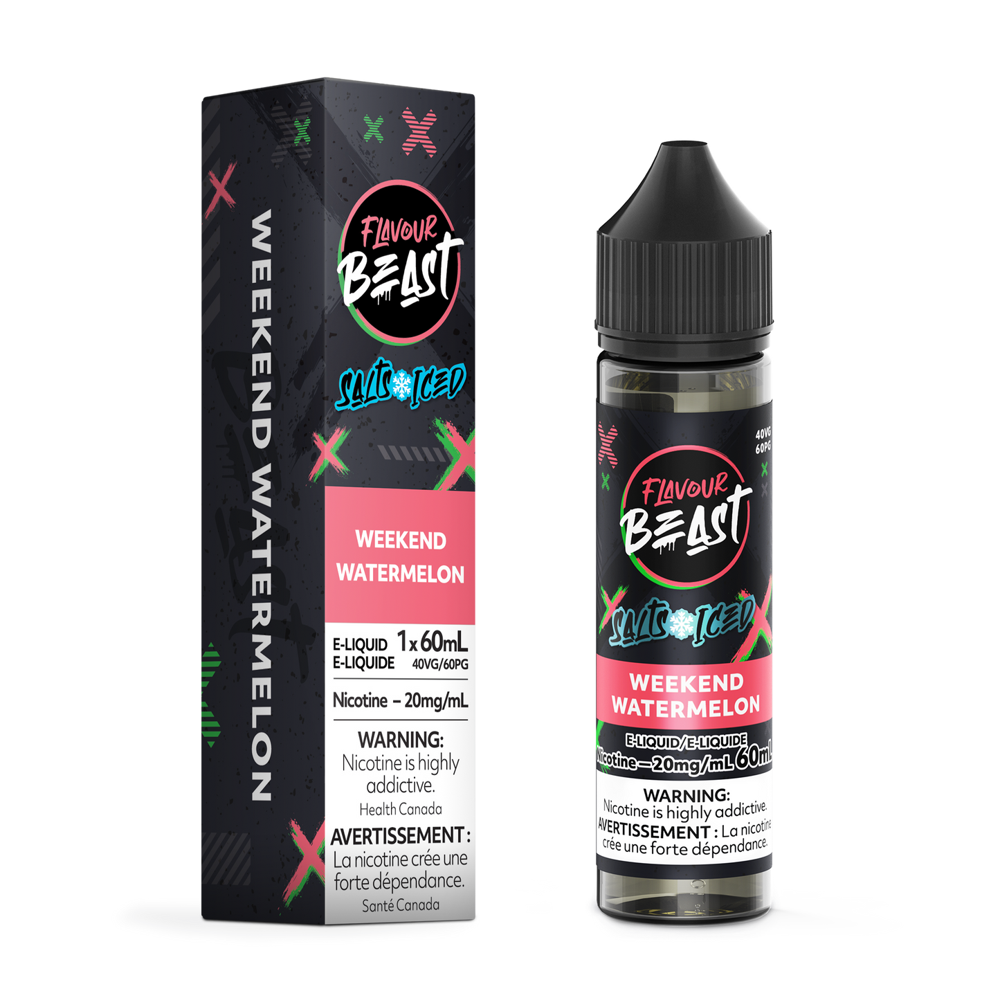 Flavour Beast E-Liquid Weekend Watermelon 60mL product image at All Star Vape