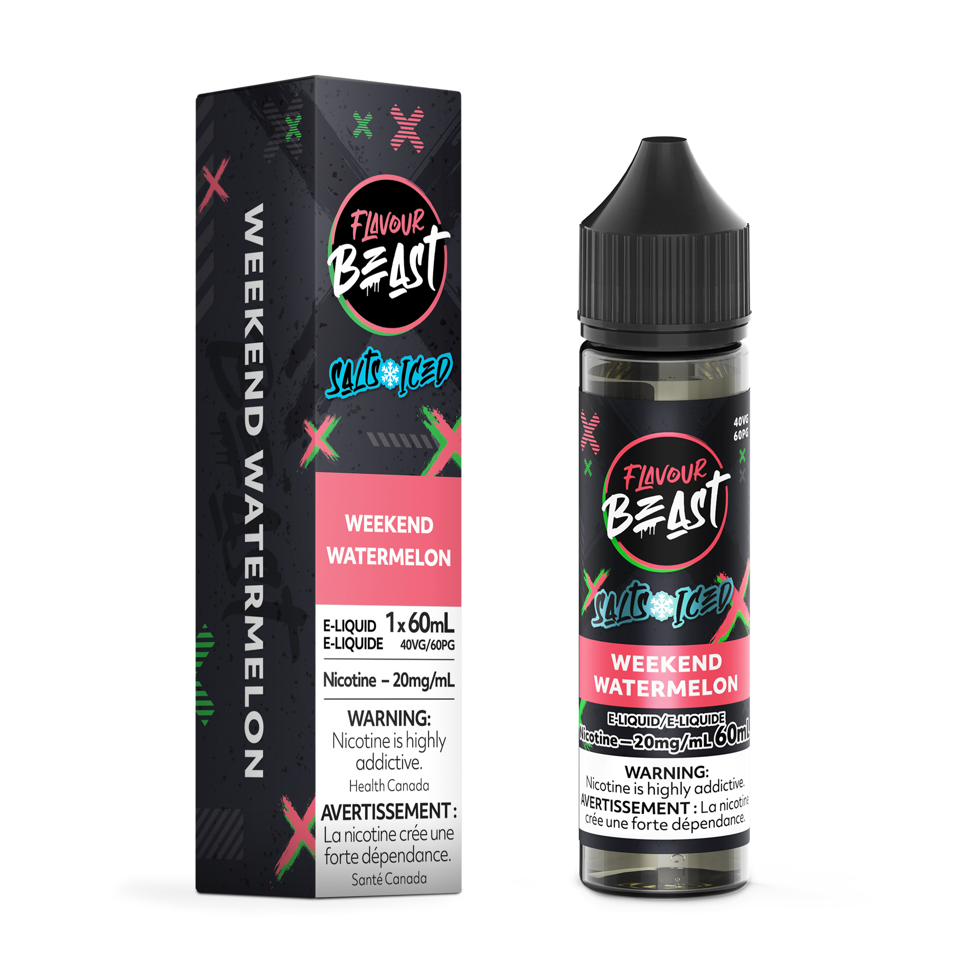 Flavour Beast E-Liquid Weekend Watermelon 60mL product image at All Star Vape