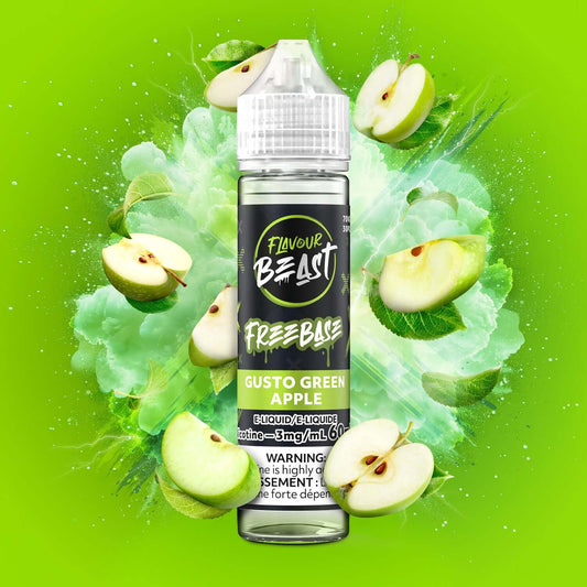 Flavour Beast- Gusto Green Apple E-Liquid product image at All Star Vape