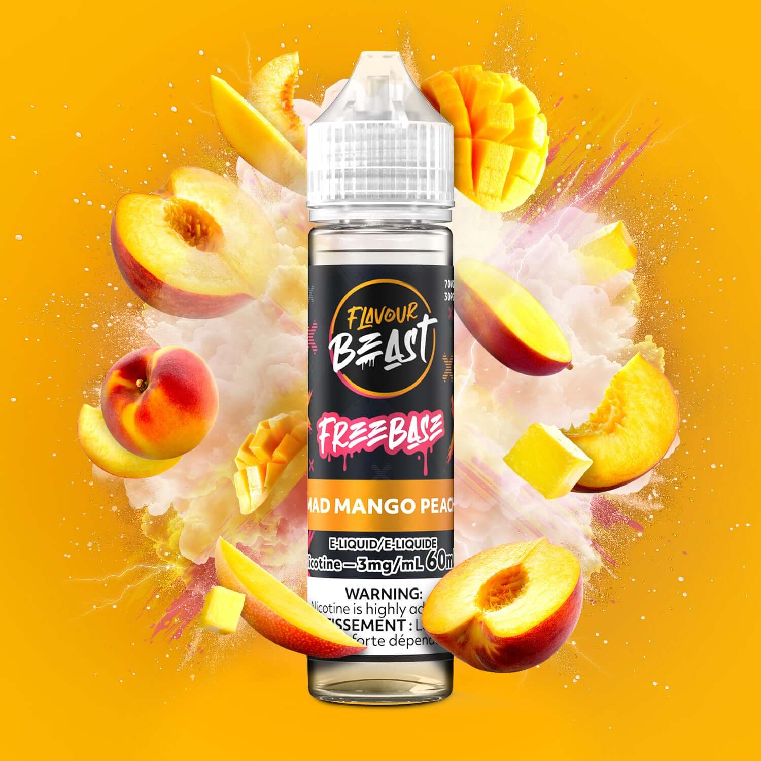Flavour Beast - Mad Mango Peach E-Liquid product image at All Star Vape