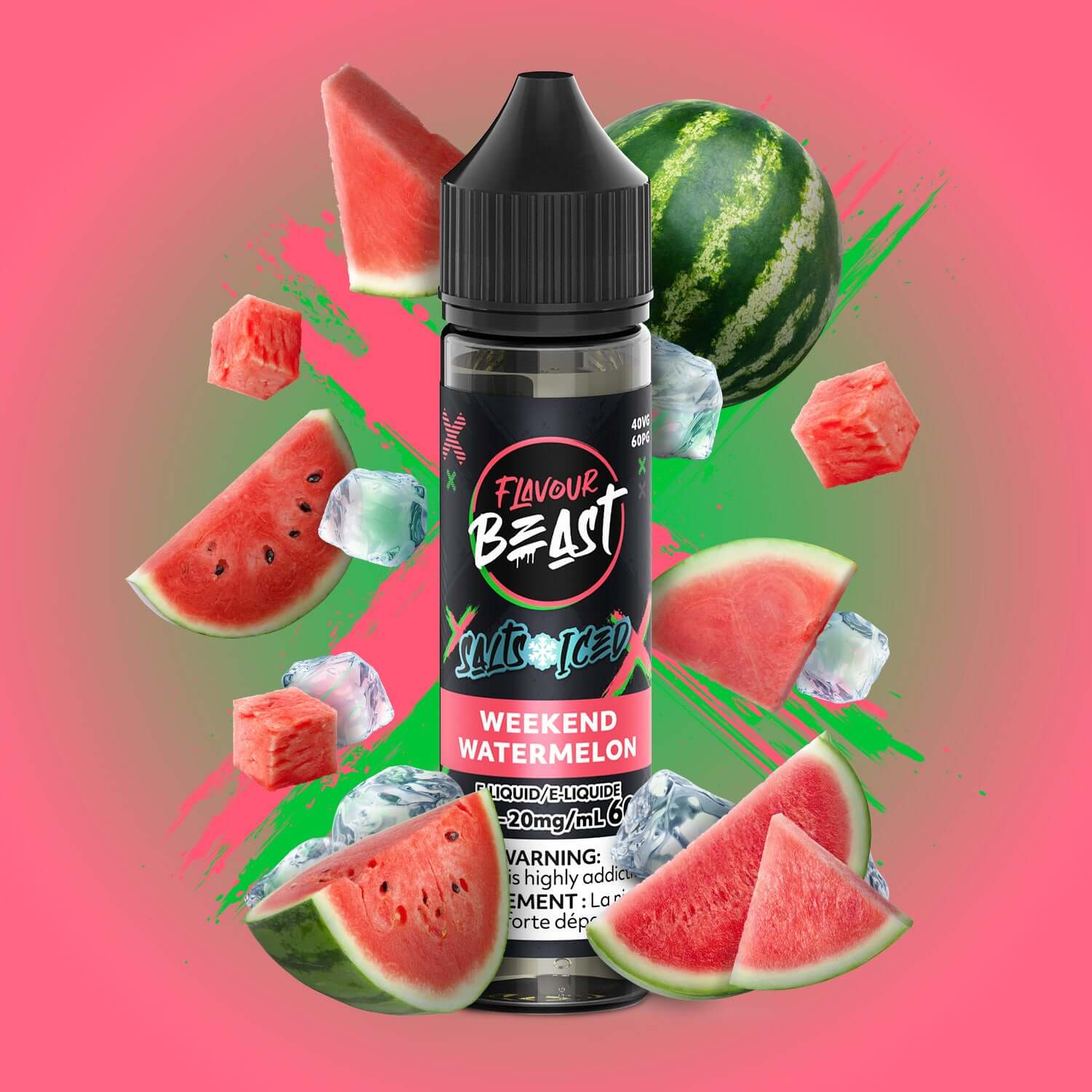 Flavour Beast- Weekend Watermelon Iced E-Liquid product image at All Star Vape