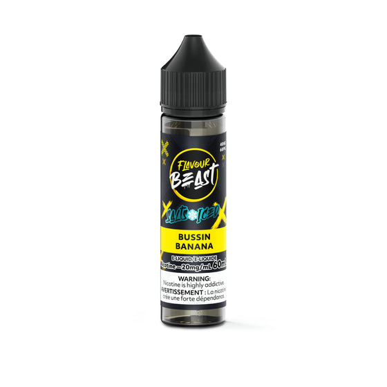 Flavour Beast E-Liquid - Bussin Banana (ICED)