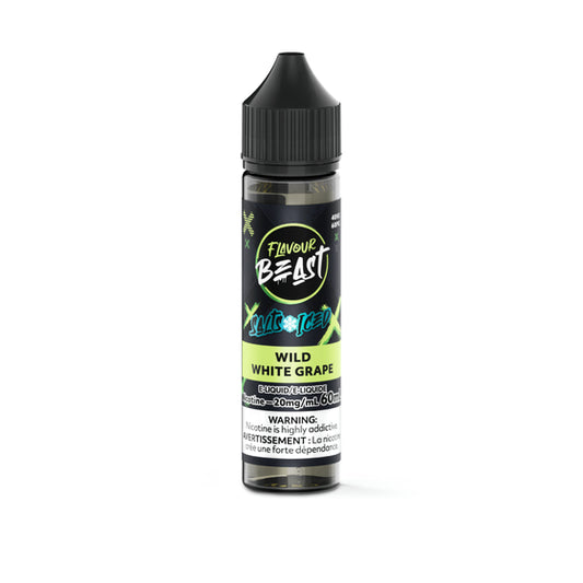 Flavour Beast E-Liquid - Wild White Grape (ICED)