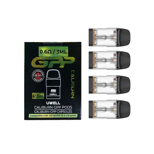 UWELL CALIBURN GPP REPLACEMENT POD (4 PACK) Replacement Pod