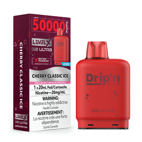 Level X Drip'n G2 Ultra Cherry Classic Ice