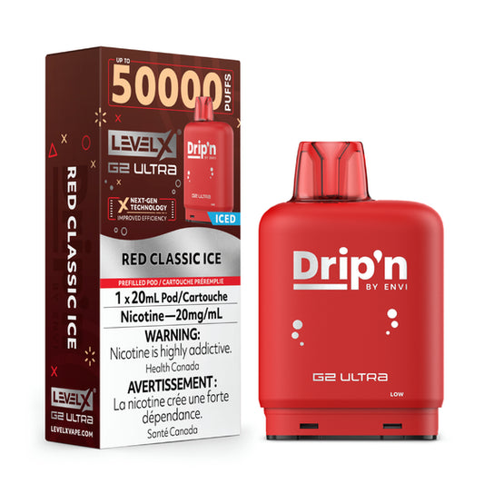 Level X Drip'n G2 Ultra Red Classic Ice
