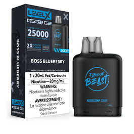 Level X Flavour Beast Boost Boss Blueberry