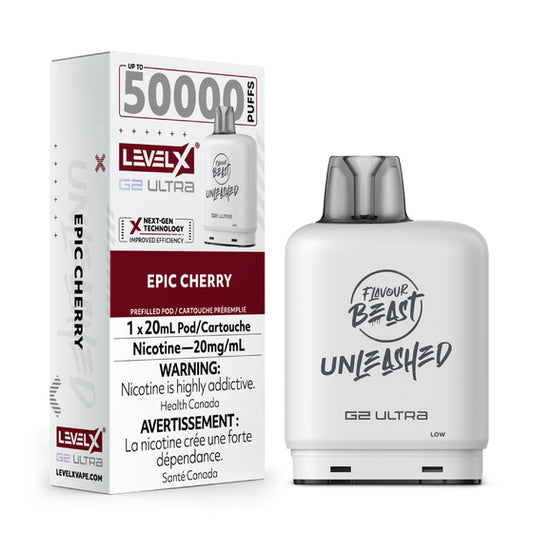 Level X Unleashed G2 Ultra Epic Cherry Closed Pod