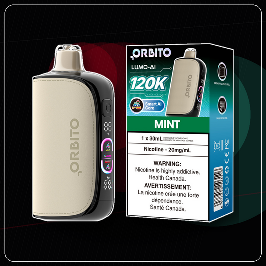 Orbito Lumo AI 120K - Mint Vape product image at All Star Vape