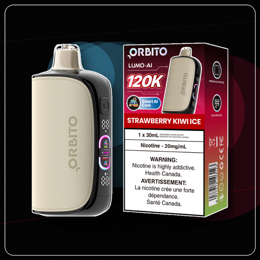 Orbito Lumo AI 120K - Strawberry Kiwi Ice Vape product image at All Star Vape