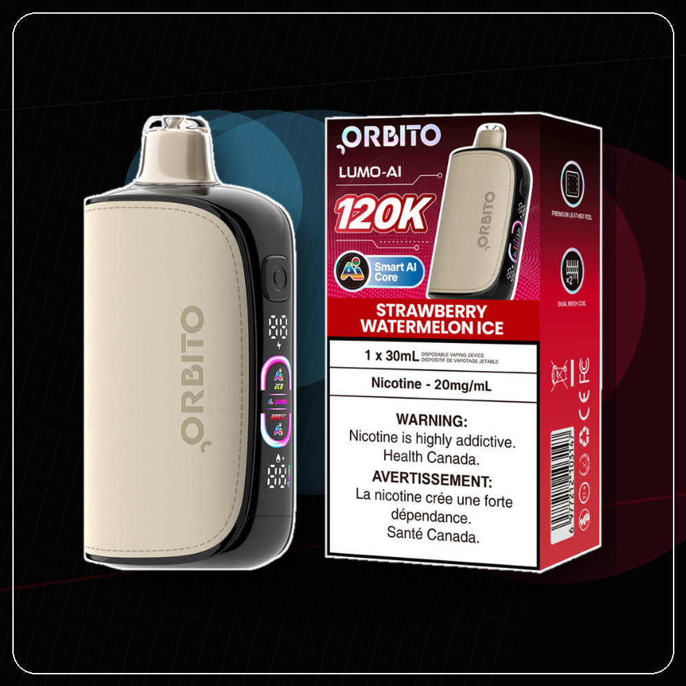 Orbito Lumo AI 120K - Strawberry Watermelon Ice Vape product image at All Star Vape