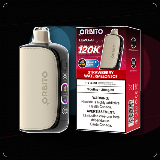 Orbito Lumo AI 120K - Strawberry Watermelon Ice Vape product image at All Star Vape