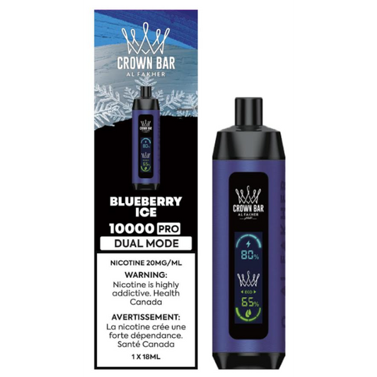AL FAKHER Crown Bar 10K - Blueberry Ice