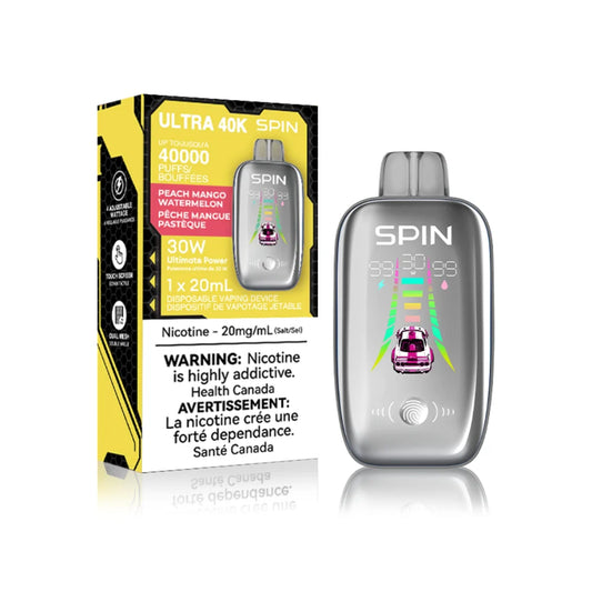 Spin Ultra 40K- Peach Mango Watermelon