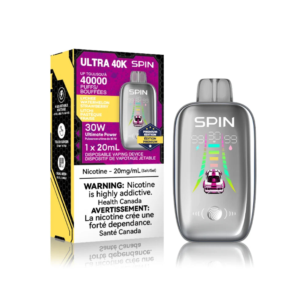 Spin Ultra 40K - Lychee Watermelon Strawberry