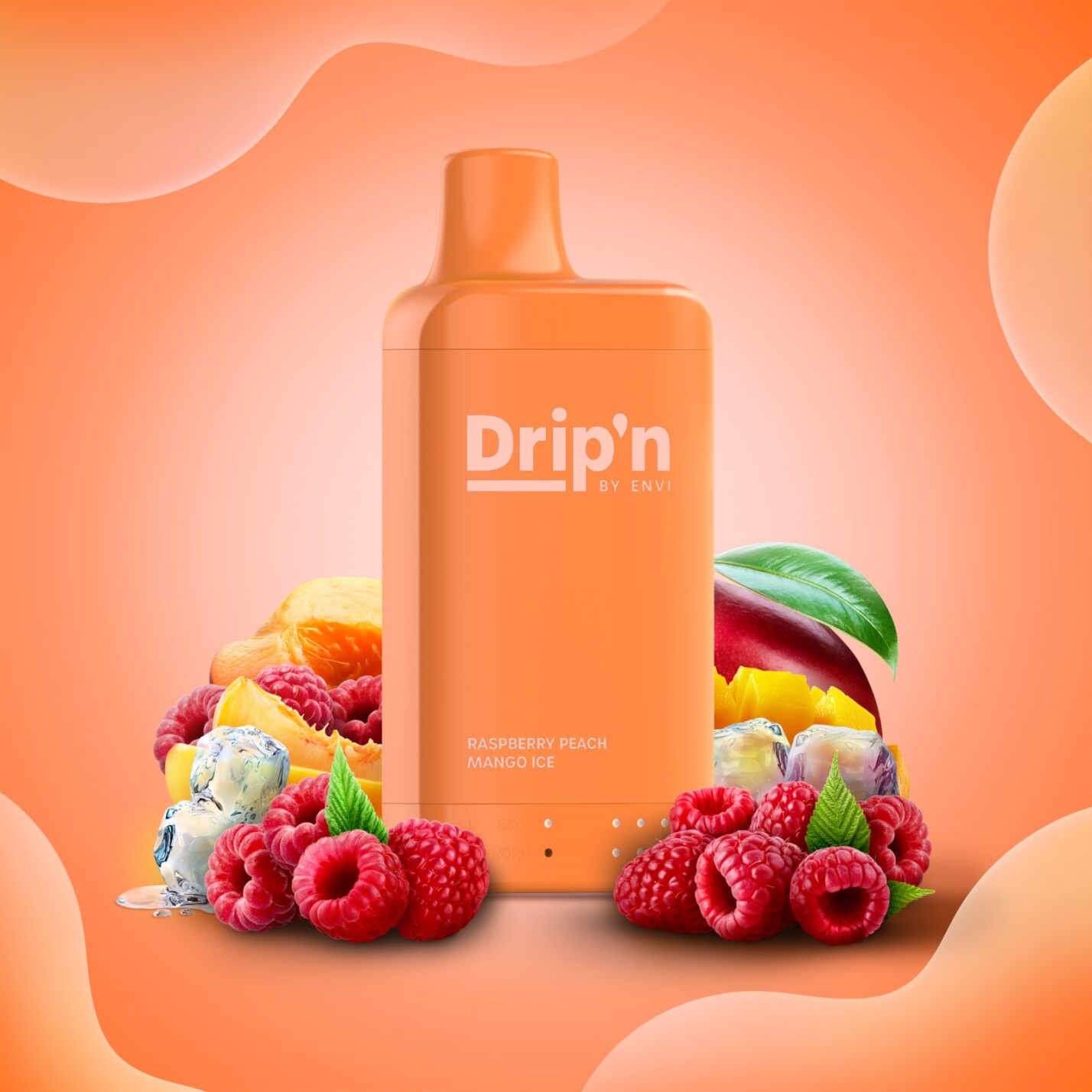 Drip'n 16K - Raspberry Peach Mango Ice