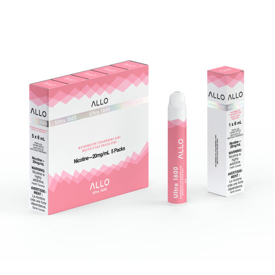 Allo Ultra 1600 Disposable - Watermelon Strawberry Kiwi